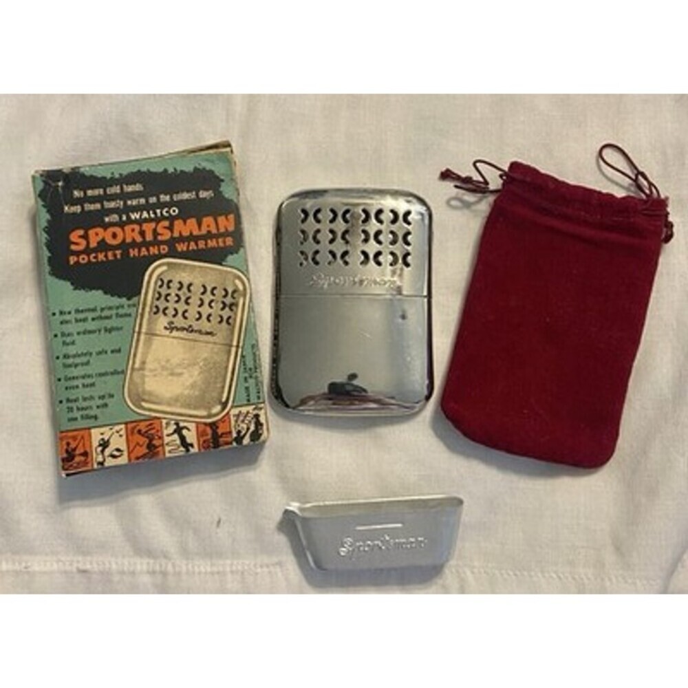 Vintage New Waltco Pocket Hand Warmer Made In Japan Yamato Korean War